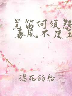 羌笛何须怨杨柳 春风不度玉门关中的春风是