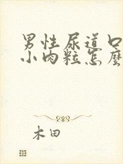 男性尿道口上有小肉粒怎么回事