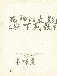 死神vs火影pc版下载教程