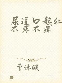 尿道口起红疙瘩不疼不痒