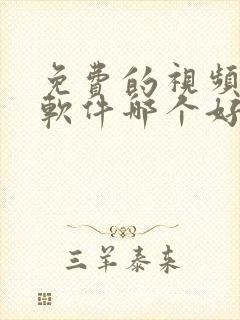 免费的视频聊天软件哪个好