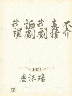 我怕我来不及电视剧剧情介绍