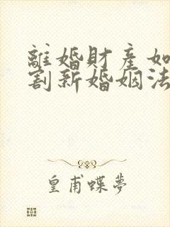 离婚财产如何分割新婚姻法2025年一方出轨