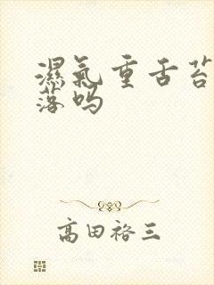 湿气重舌苔会脱落吗