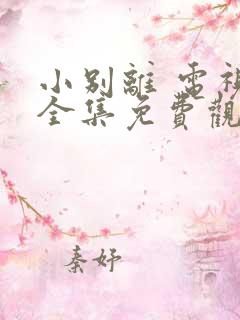 小别离 电视剧全集免费观看