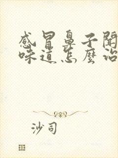 感冒鼻子闻不到味道怎么治疗