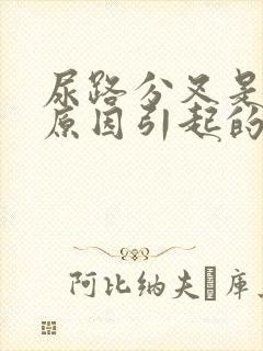 尿路分叉是什么原因引起的