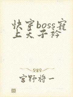 快穿boss宠上天子衿