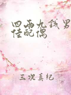 四两九钱男命最佳配偶