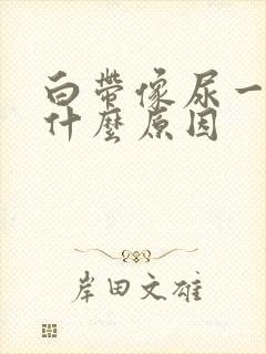 白带像尿一样是什么原因