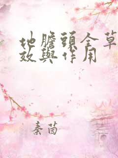 地胆头全草的功效与作用