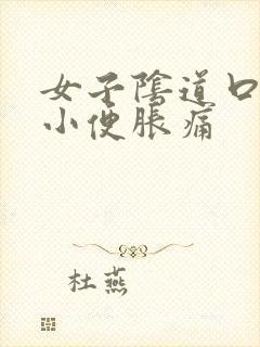 女子阴道口流脓小便胀痛