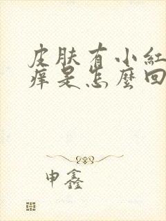 皮肤有小红疙瘩痒是怎么回事