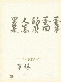 男人的蛋蛋肿疼是怎么回事