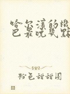 哈尔滨的机场大巴最晚几点