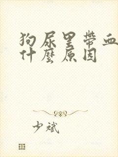 狗尿里带血块是什么原因