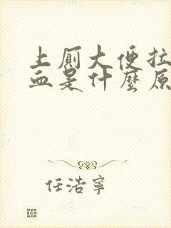 上厕大便拉鲜出血是什么原因女性