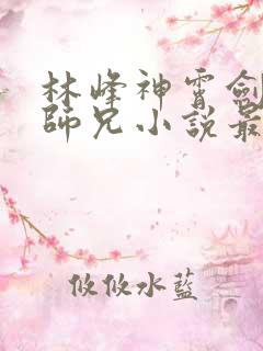 林峰神霄剑宗大师兄小说最新章节