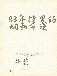 83年猪男的婚姻和命运