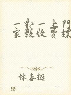 一对一上门辅导家教收费标准