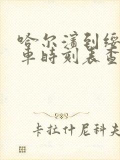 哈尔滨到绥棱客车时刻表查询