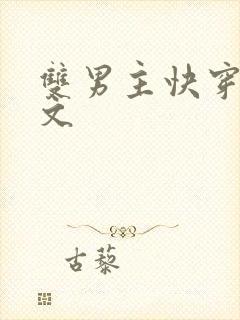 双男主快穿生子文