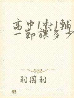 高中1对1辅导一节课多少钱