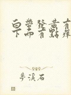 白带发黄有恶臭下面有点痒