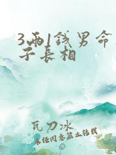 3两1钱男命妻子长相