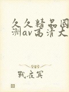 久久精品国产亚洲av高清大结局