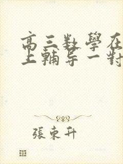 高三数学在线线上辅导一对一