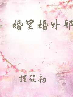 婚里婚外那些事