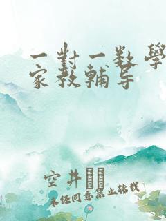 一对一数学上门家教辅导