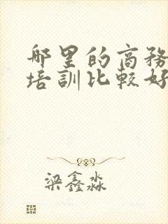 哪里的商务英语培训比较好