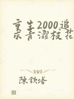 重生2000追求青涩校花同桌开始小说第十五章