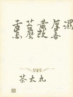 舌苔黄厚湿气重怎么改善