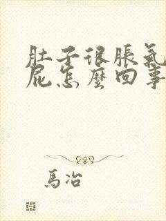 肚子很胀气老放屁怎么回事呢