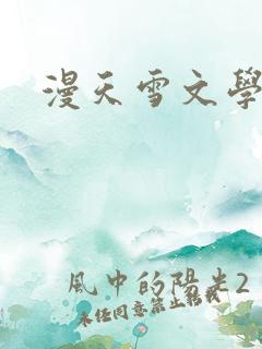 漫天雪文学论坛