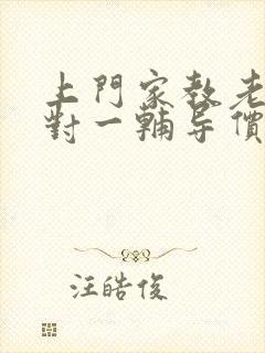 上门家教老师一对一辅导价格