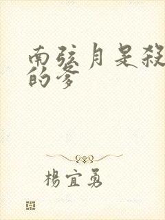 南弦月是杀阡陌的爹