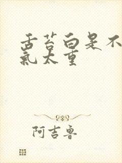 舌苔白是不是湿气太重