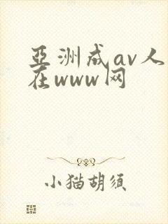 亚洲成av人片在www网