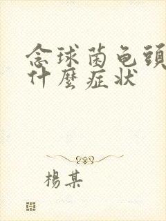 念球菌龟头疾病什么症状