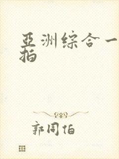 亚洲综合一区偷拍