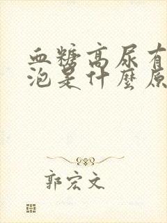 血糖高尿有白泡泡是什么原因