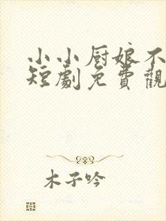 小小厨娘不好惹短剧免费观看