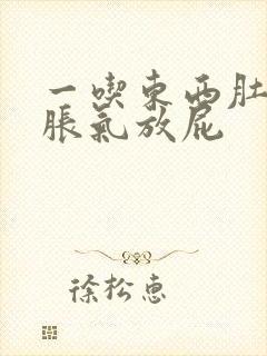 一吃东西肚子就胀气放屁