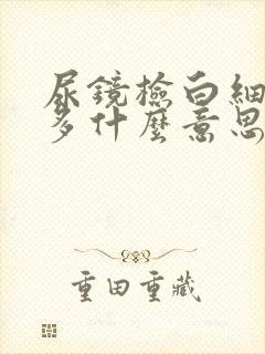 尿镜检白细胞增多什么意思