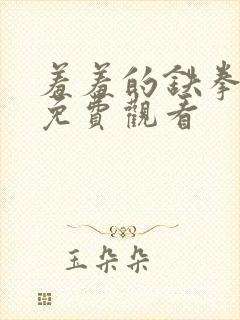 羞羞的铁拳高清免费观看