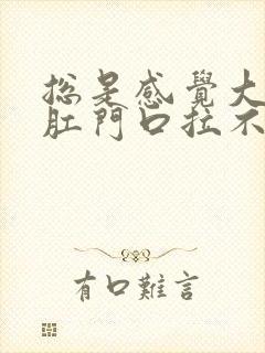 总是感觉大便在肛门口拉不出来